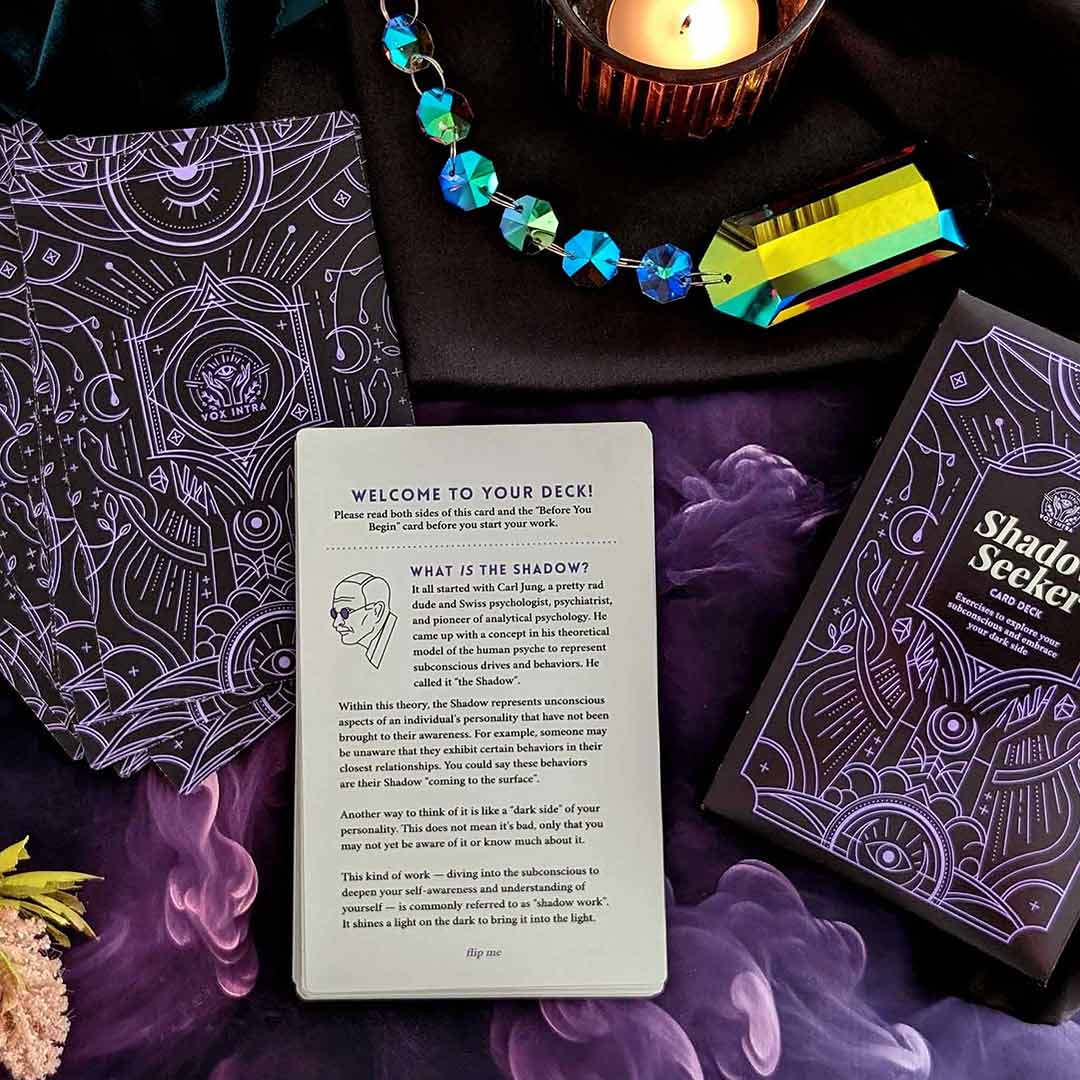 Vox Intra - Wholesale Tarot Cards - Shadow Seeker Deck (Shadow Work)3