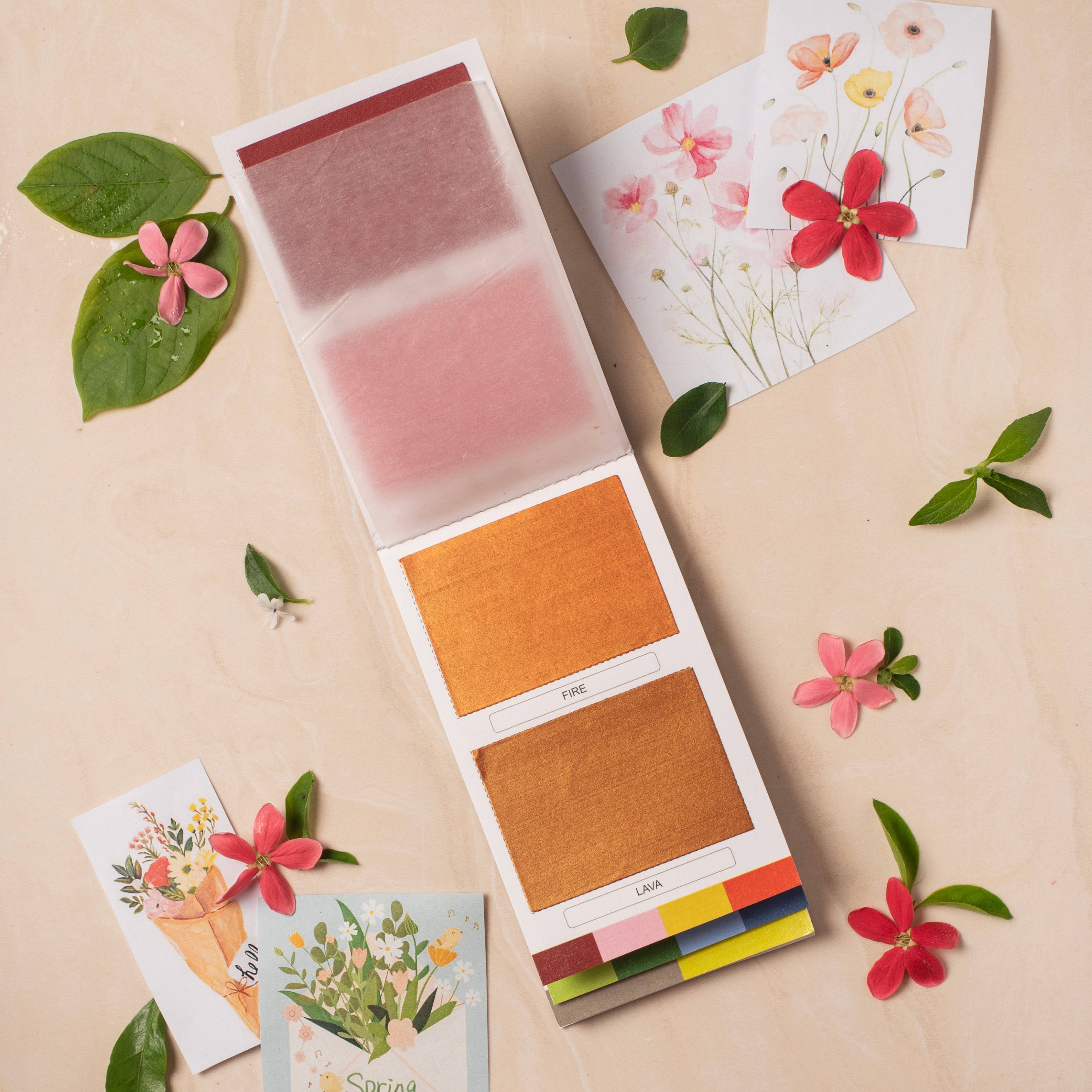 Viviva Colors - Wholesale Watercolor Paint - Metallics Colorsheets- 10 Handmade Watercolors1