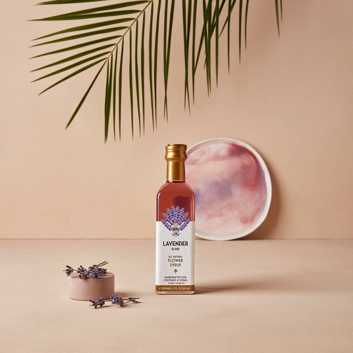Floral Elixir Co. - Wholesale Cocktail mix/syrup - Lavender Elixir. All Natural Cocktail & Soda Syrup.