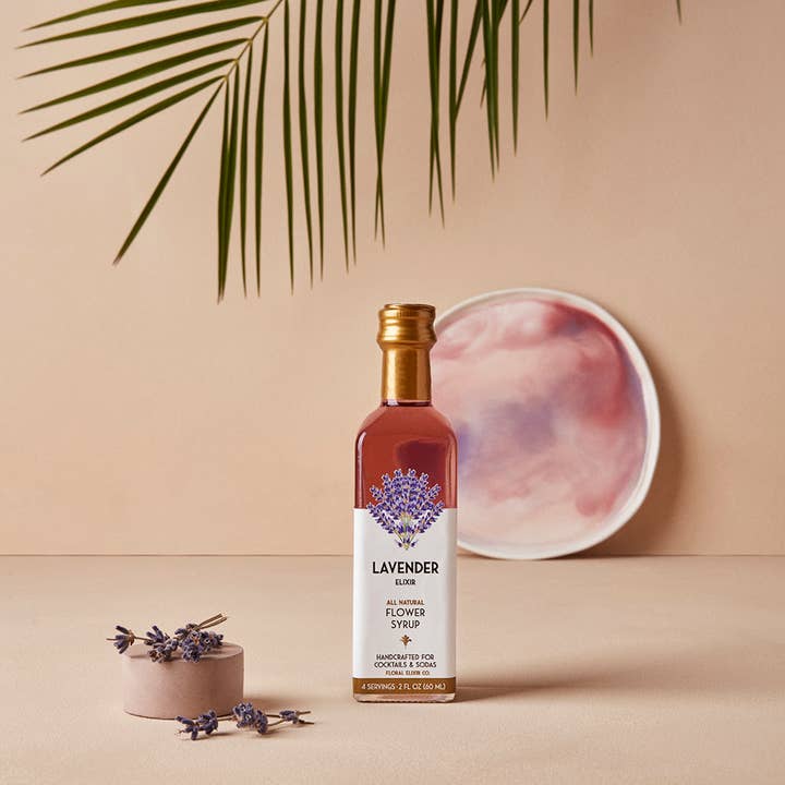 Floral Elixir Co. - Wholesale Cocktail mix/syrup - Lavender Elixir. All Natural Cocktail & Soda Syrup.0