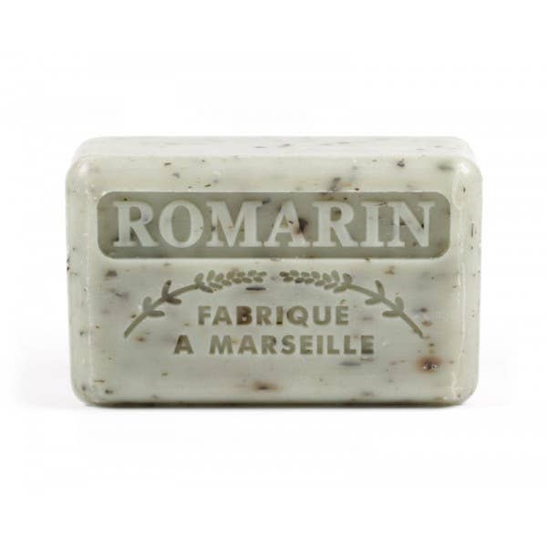 Savons.nl - Savon de marseille distributeur – Engroshandel Sæbestykke – 5x Savonnette Marseillaise rosmarin skrubsæbe 125 g