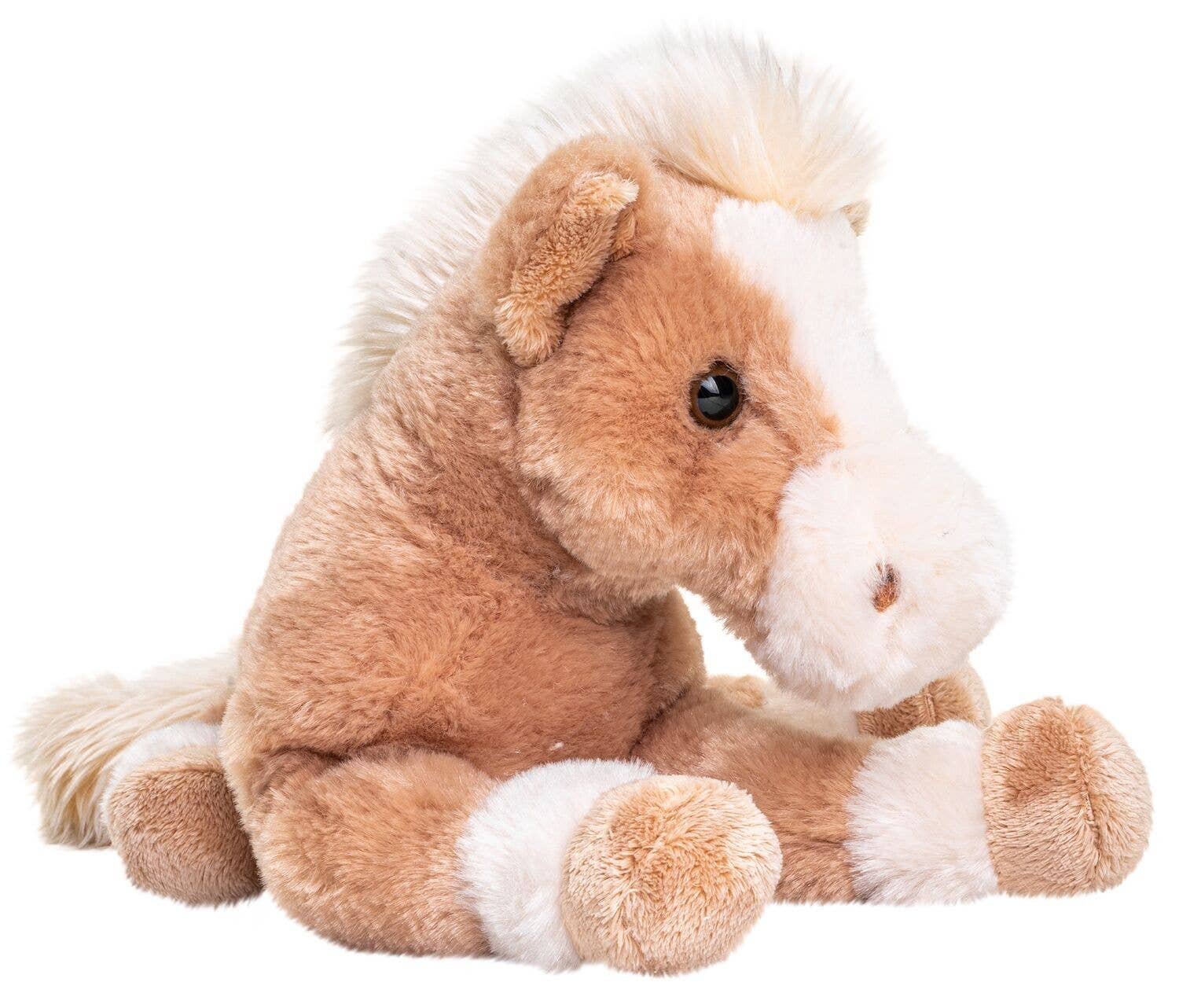Uni Toys - Wholesale Stuffed/Plush Toy - Kids & Baby - Horse, lying down (light brown) - super soft - cuddle/plush2