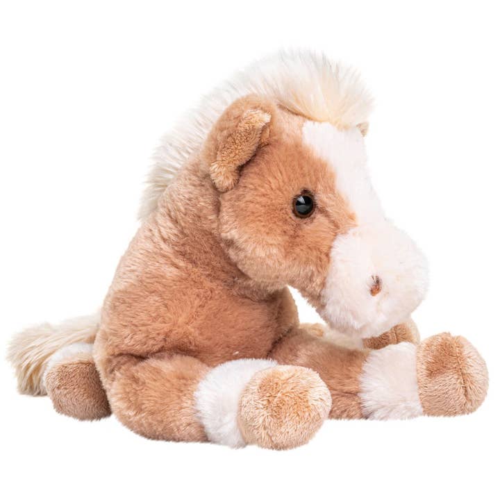Uni Toys - Wholesale Stuffed/Plush Toy - Kids & Baby - Horse, lying down (light brown) - super soft - cuddle/plush2