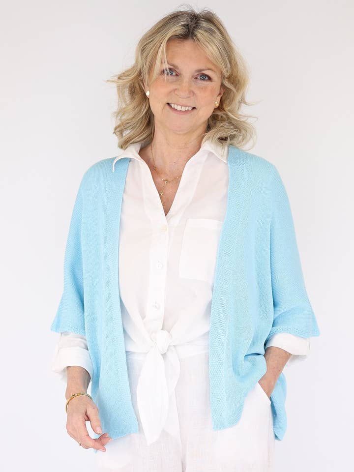Cadenza Italy Ltd - Wholesale Kimono - Women's - Cotton Blend Short Kimono