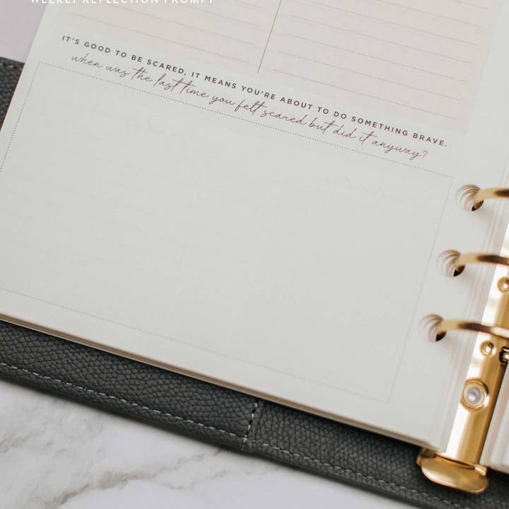 The Inspired Stories - Wholesale Planner - Undated Vertical Weekly Planner Insert Pack16