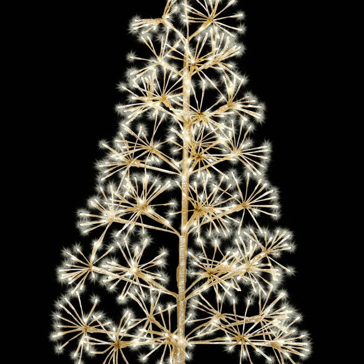 Winterland Inc. - Wholesale Christmas Decoration - 5' Warm White Starburst LED Tree0