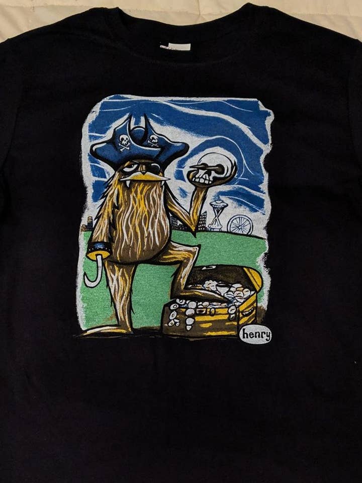 Pirate Sasquatch for wholesale by It's a Henry