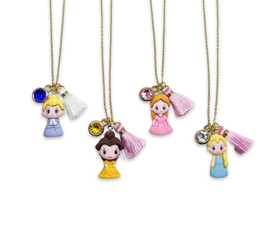 Shantiques Mini Creations - Wholesale Kids Necklace - Kids - 16" Chain Necklaces - Princess' and M Mouse12