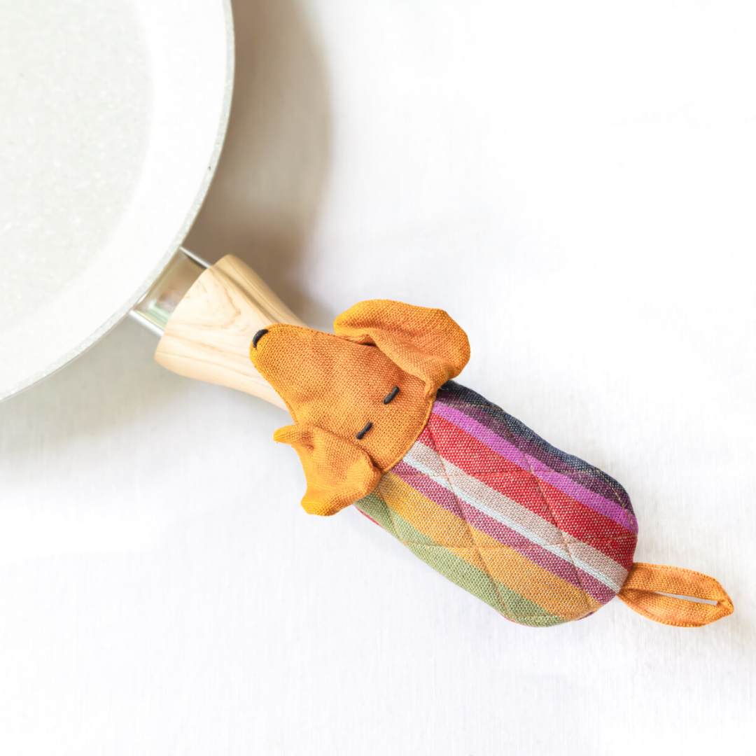 Upavim Crafts - Wholesale Oven Mitt/Pot Holder - Dog Skillet Handle Holder14