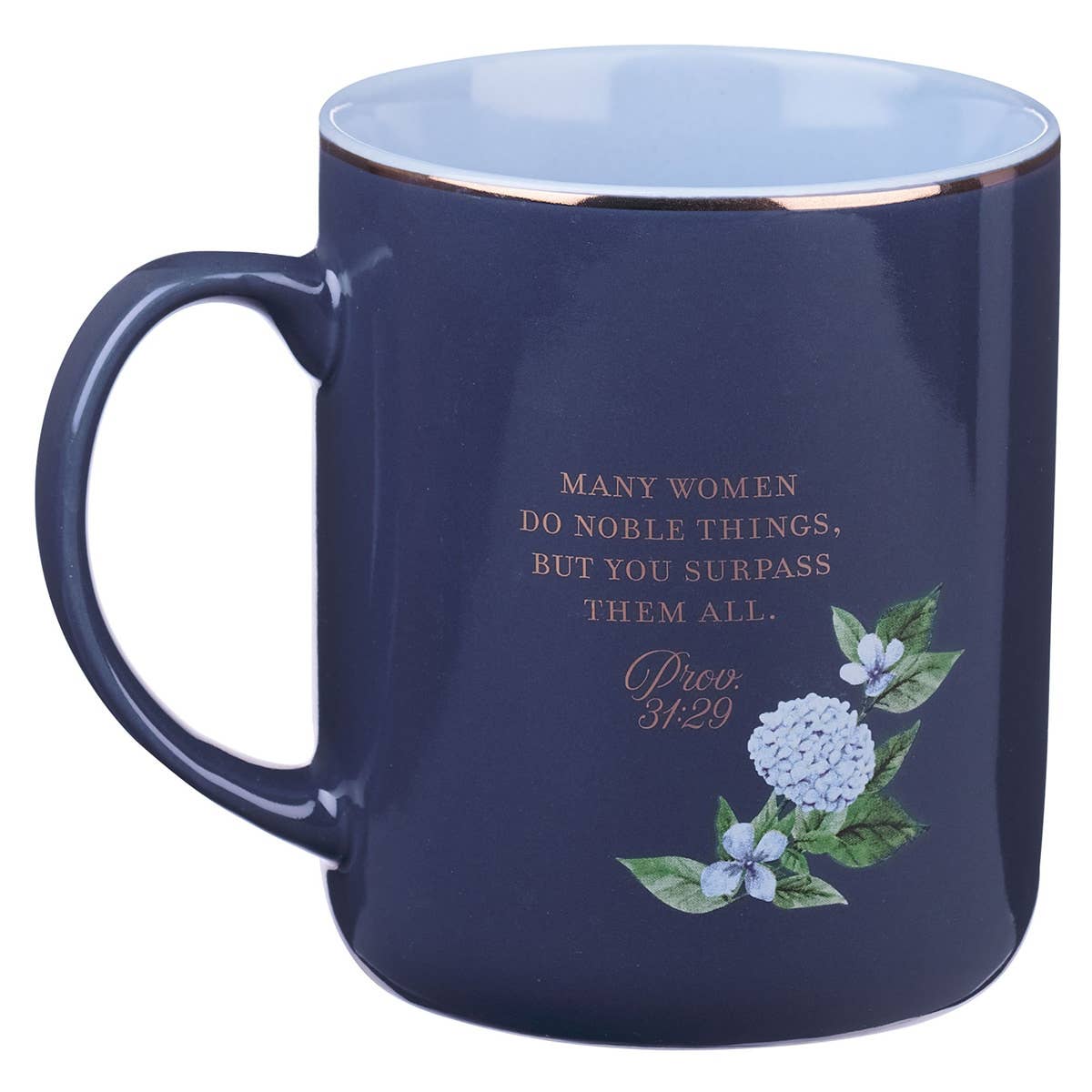 Christian Art Gifts - Wholesale Coffee Mug - Mug Blue I Love That You're My Mom Prov. 31:291