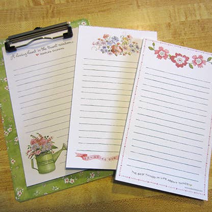 Susan Branch Notepad Clipboard for wholesale by Susan Branch Studios