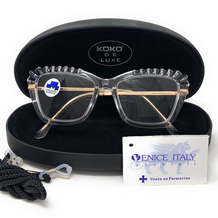 Gafas Venice Eyewear - Wholesale Eyeglasses - Unisex - DOLCE FIESTA TRANSPARENT2