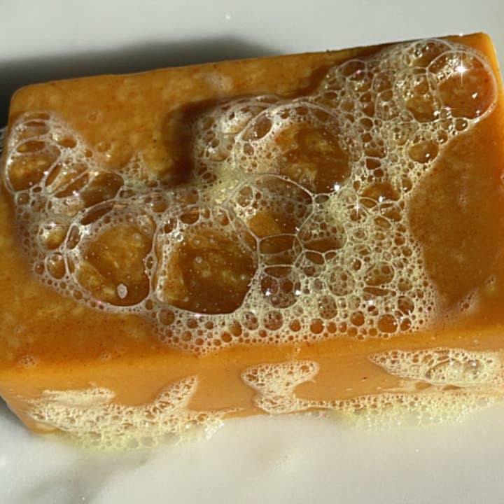 Care2glow – sabonete sólido por atacado – Sabonete Facial de mel de Curcuma3