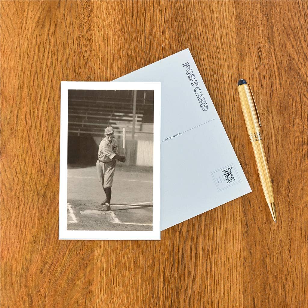 Found Image Press - Wholesale Postcard - Postcard AS-101 Vintage Batter at the Plate1