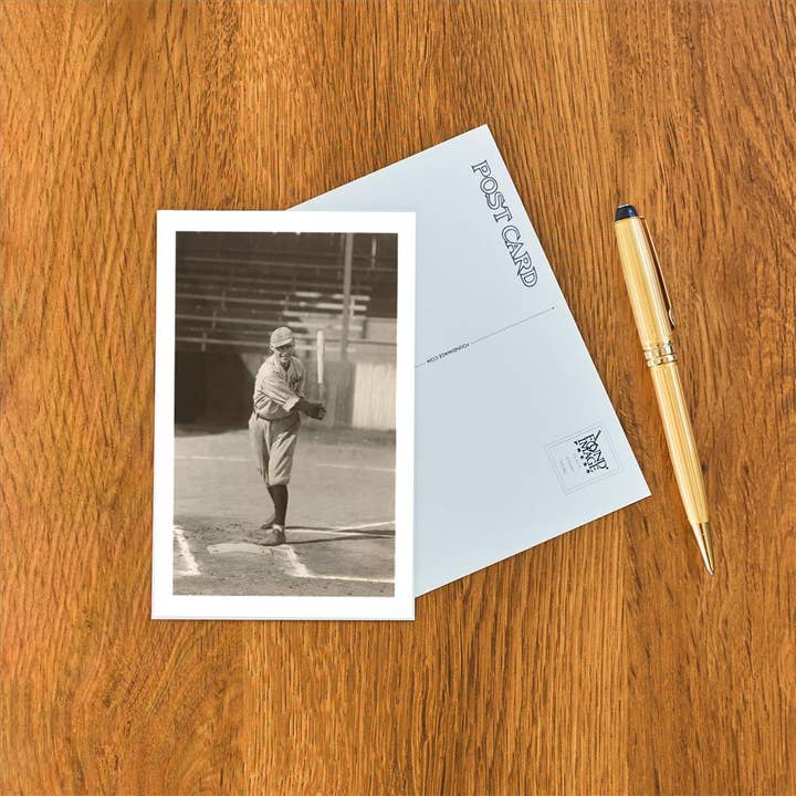 Found Image Press - Wholesale Postcard - Postcard AS-101 Vintage Batter at the Plate1