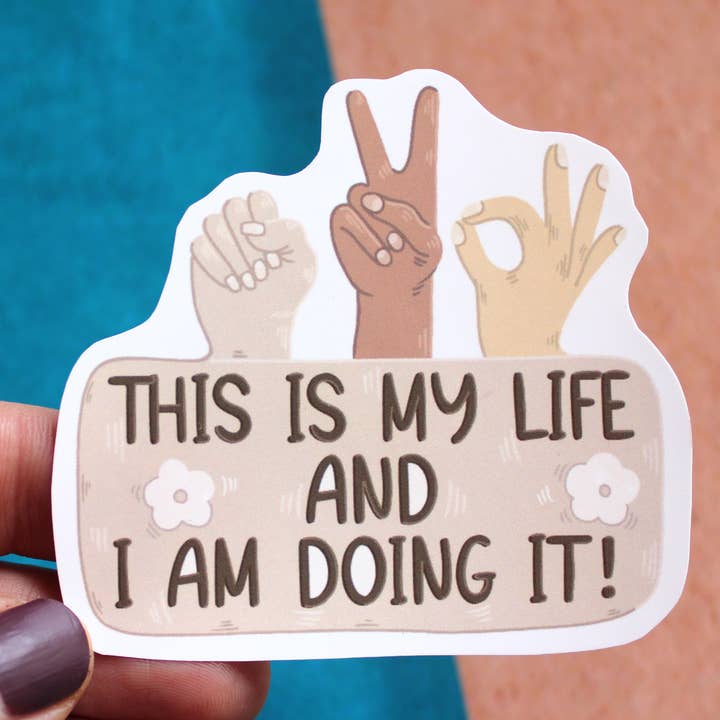 Motiverande Life Vinyl klistermärke, Själv kärlek Vinyl dekal för wholesale av Bartista