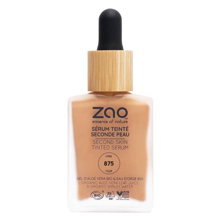 Zao Makeup - Wholesale Foundation - Second skin tinted serum *** Organic, Vegan, 100% natural9