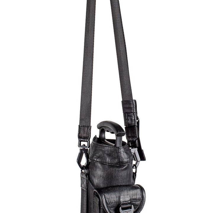 Læder vandflaskeholder med telefonlomme og rem for engroshandel hos JUNGLE TRIBE