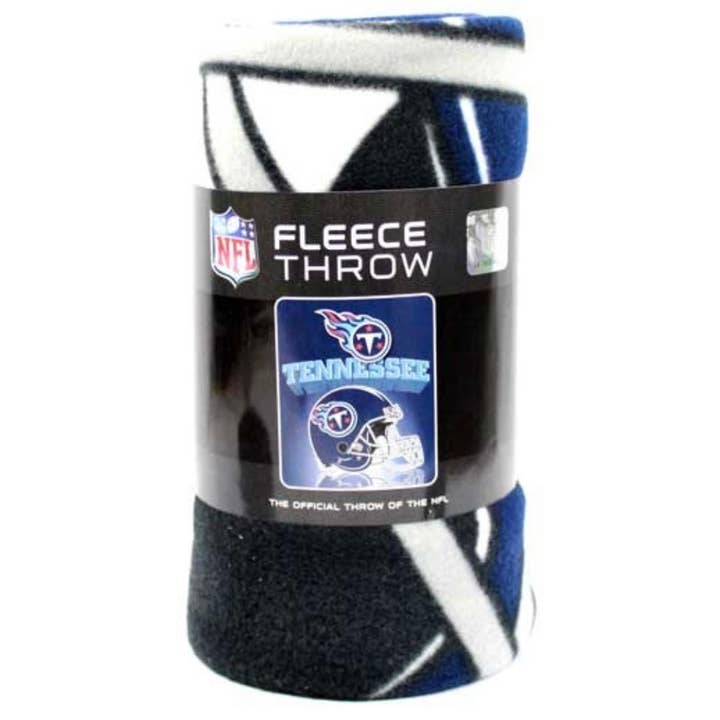 St. Louis Wholesale LLC - Wholesale Throw Blanket - Fleece 50"x60"- Gridiron Style- Tennessee Titans Blanket