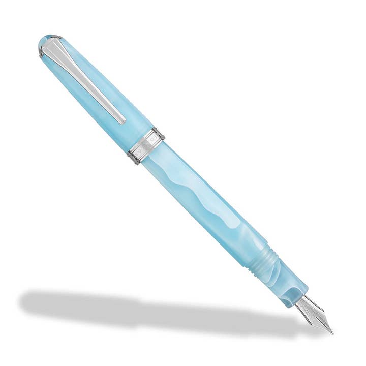 True Writer Classic Larimar Blue Fountain Pen for wholesale by Levenger