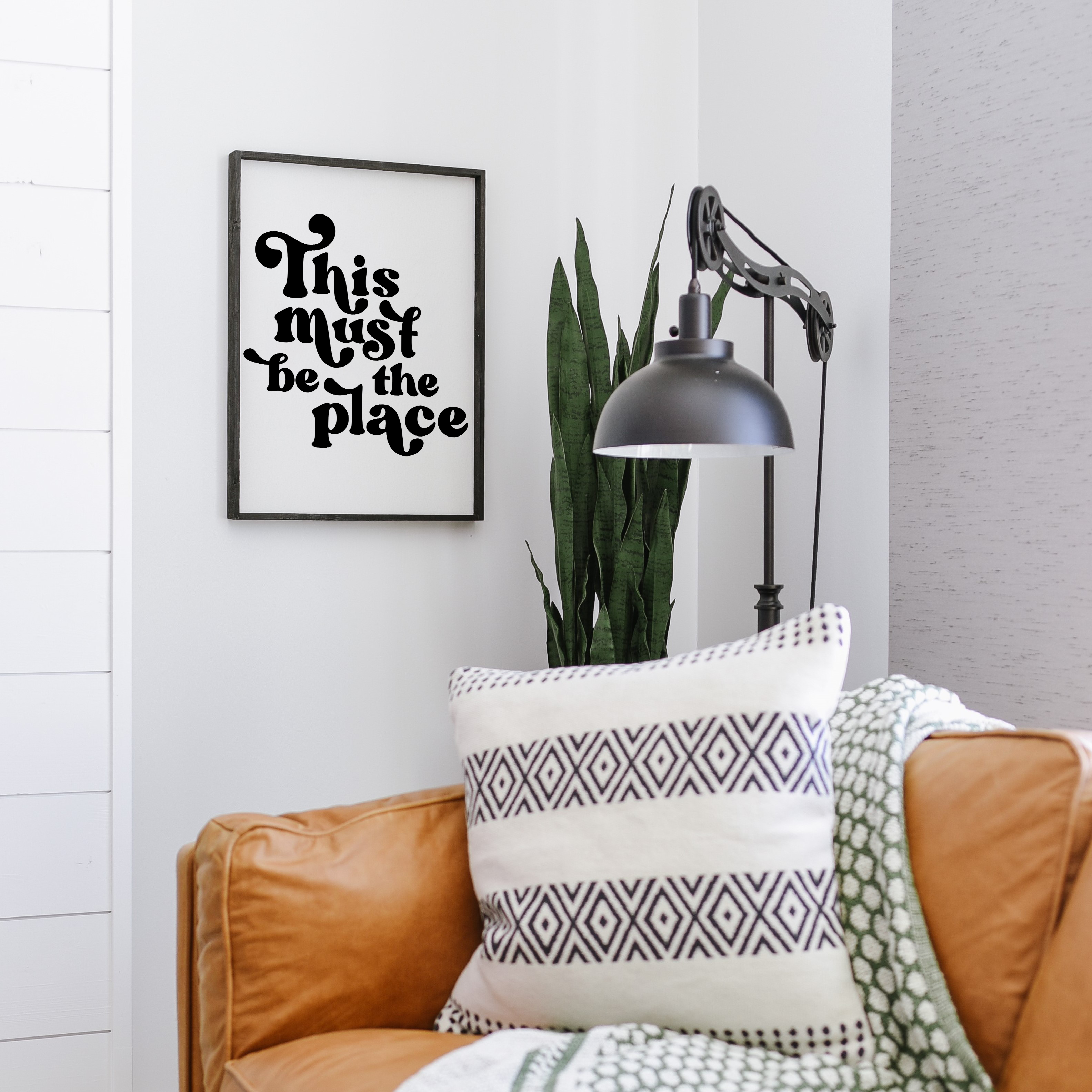 Williamraedesigns - Wholesale Art Print - This Must Be the Place Framed Print – Retro Wall Art1