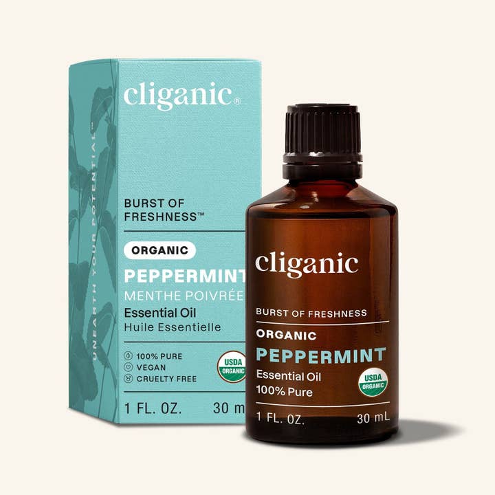 Cliganic - Wholesale Essential Oil - Organic Peppermint Essential Oil7