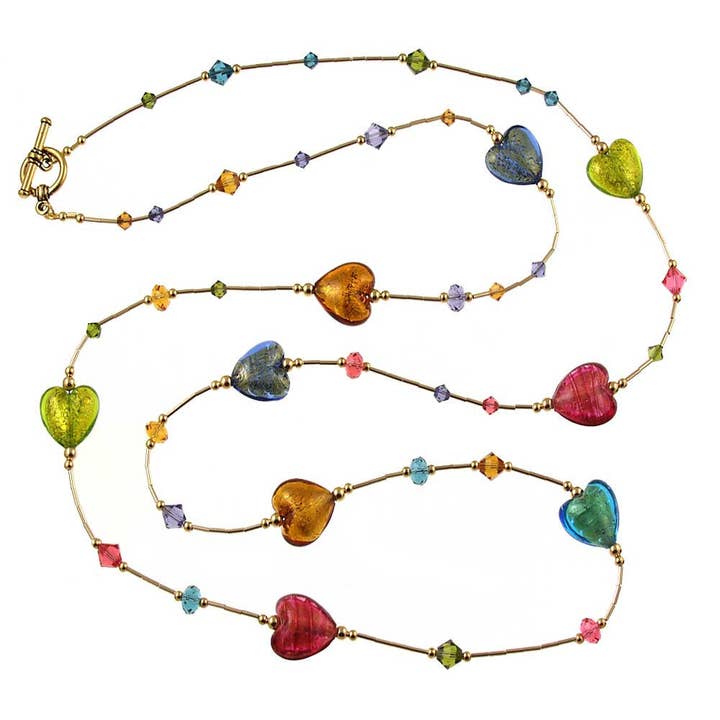 SN-1207 Necklace 34" Heartbreaker for wholesale by Andrea Menghetti