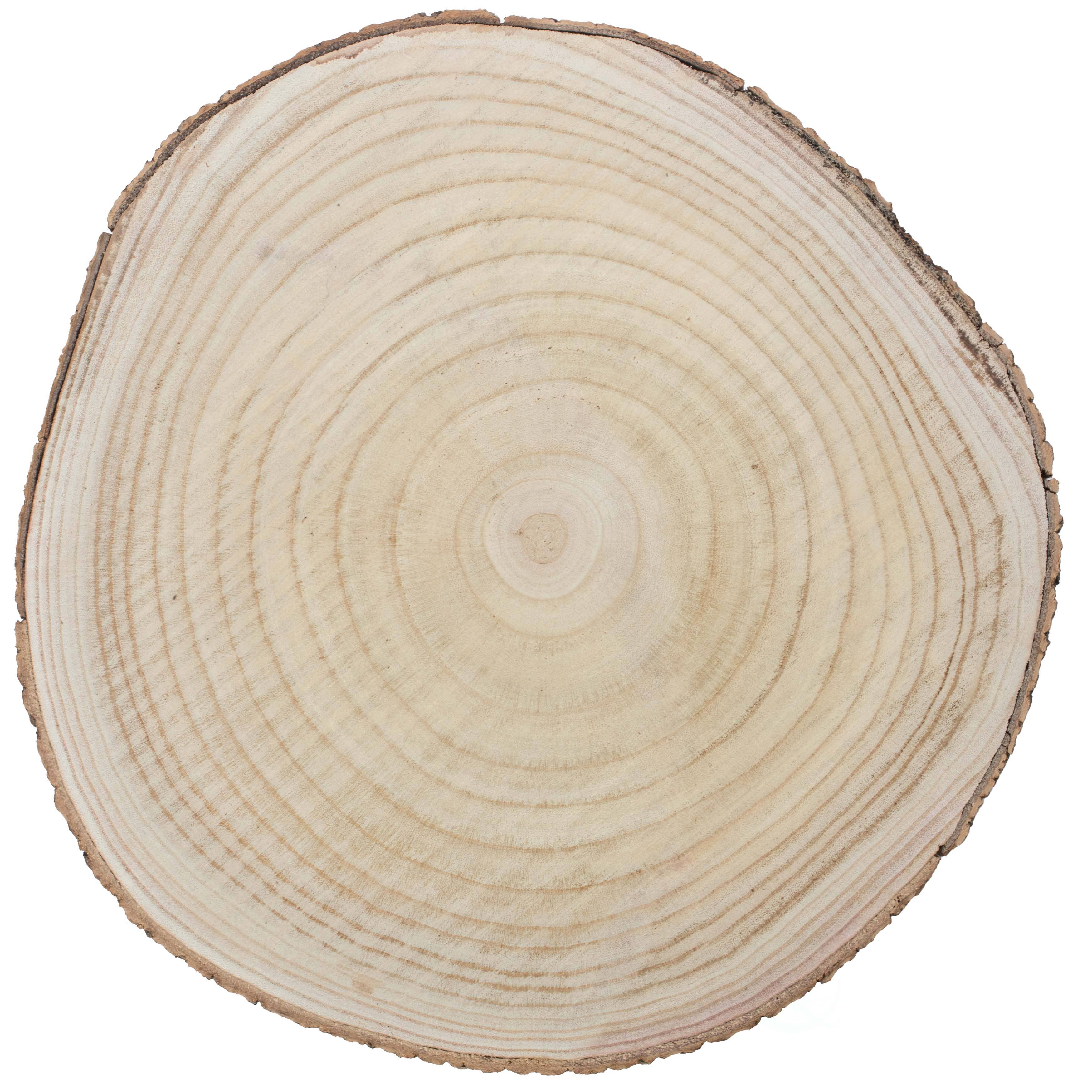 Quickway Imports - Wholesale Decorative Tray - Natural Wood Slabs Rustic Ornament Slice Tray Table Charger23