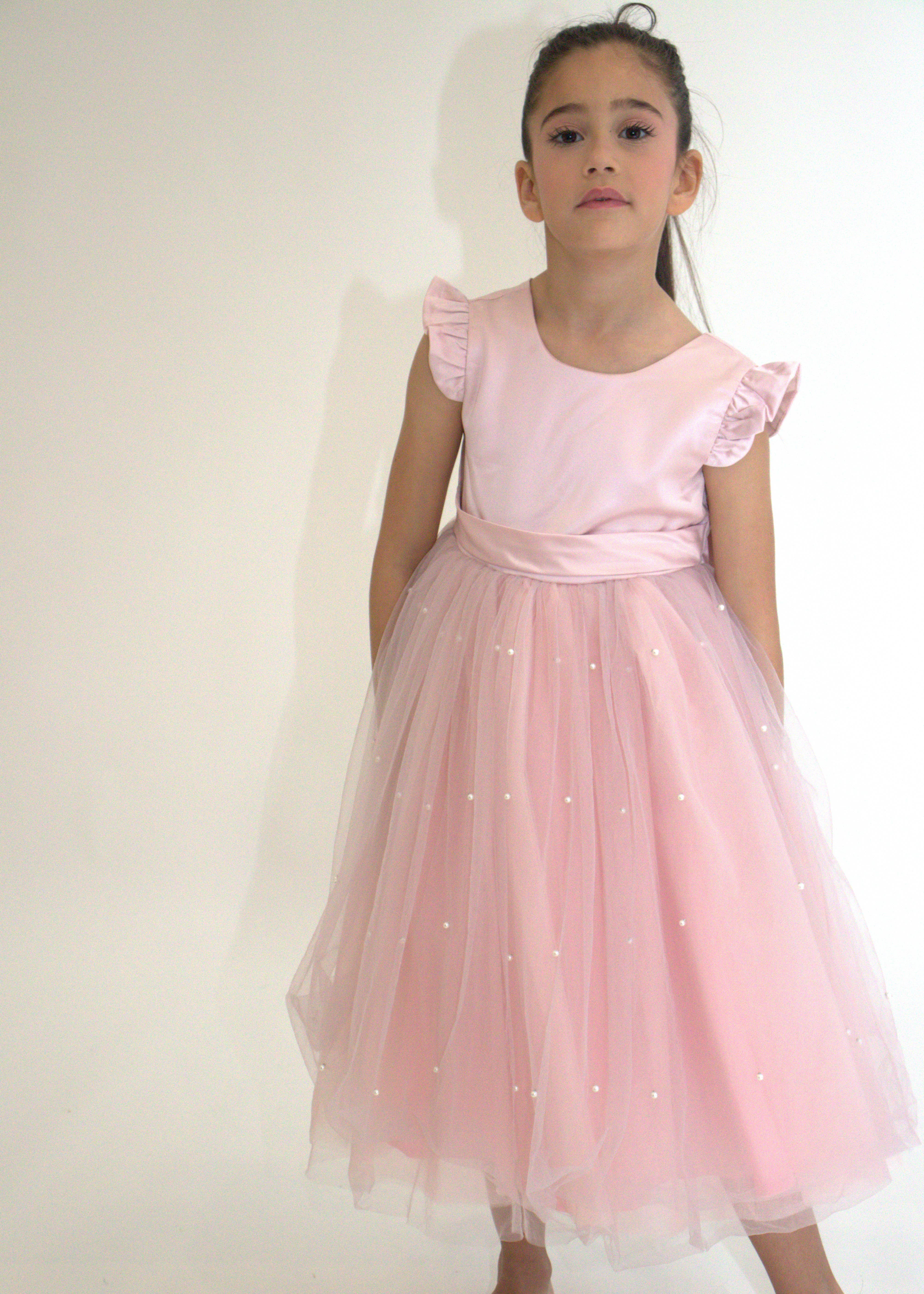 Yuko B - Wholesale Dress - Kids - ALICE Girl's Dress - Pink2