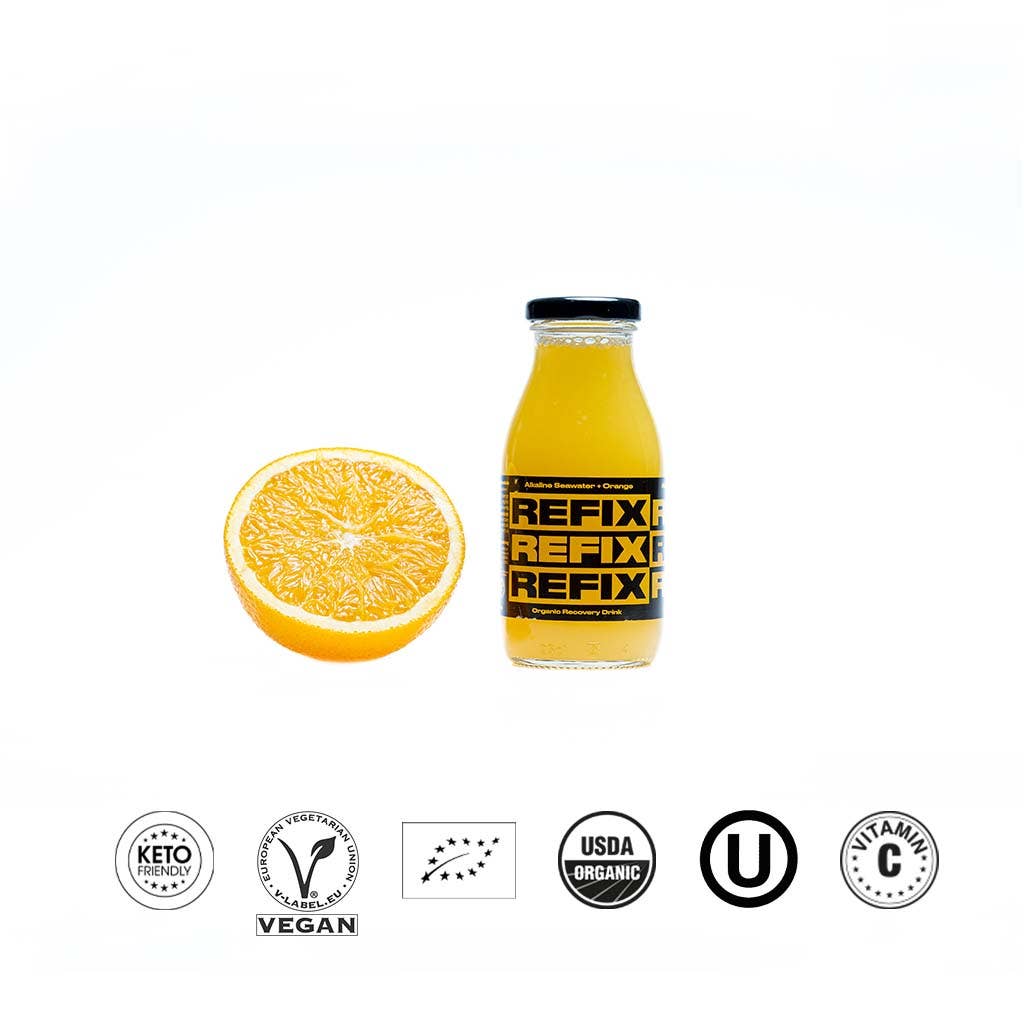 REFIX - Wholesale Sports/Energy Drink - REFIX Orange - Organic Recovery Drink7