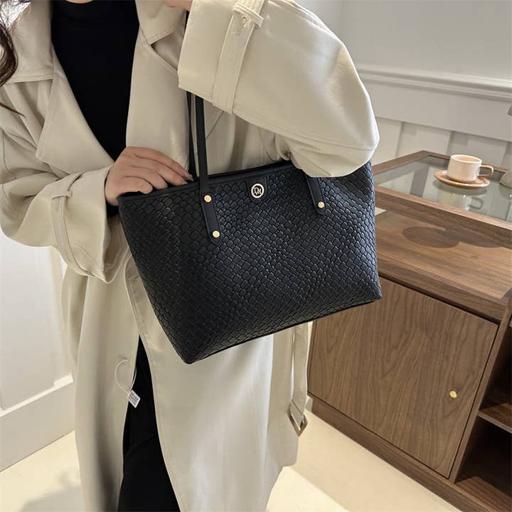 SALINA TRADING INC - Wholesale Tote bag – Women's - Women Fashion Casual Solid Color Tote Bag6