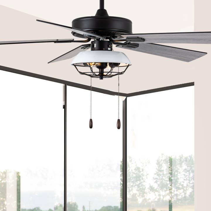 52"W Owen Ceiling Fan with Light Kit for wholesale by River of Goods