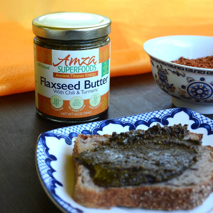 Amza Superfoods - Wholesale Nut Butter - Flaxseed Butter with Chili & Turmeric3