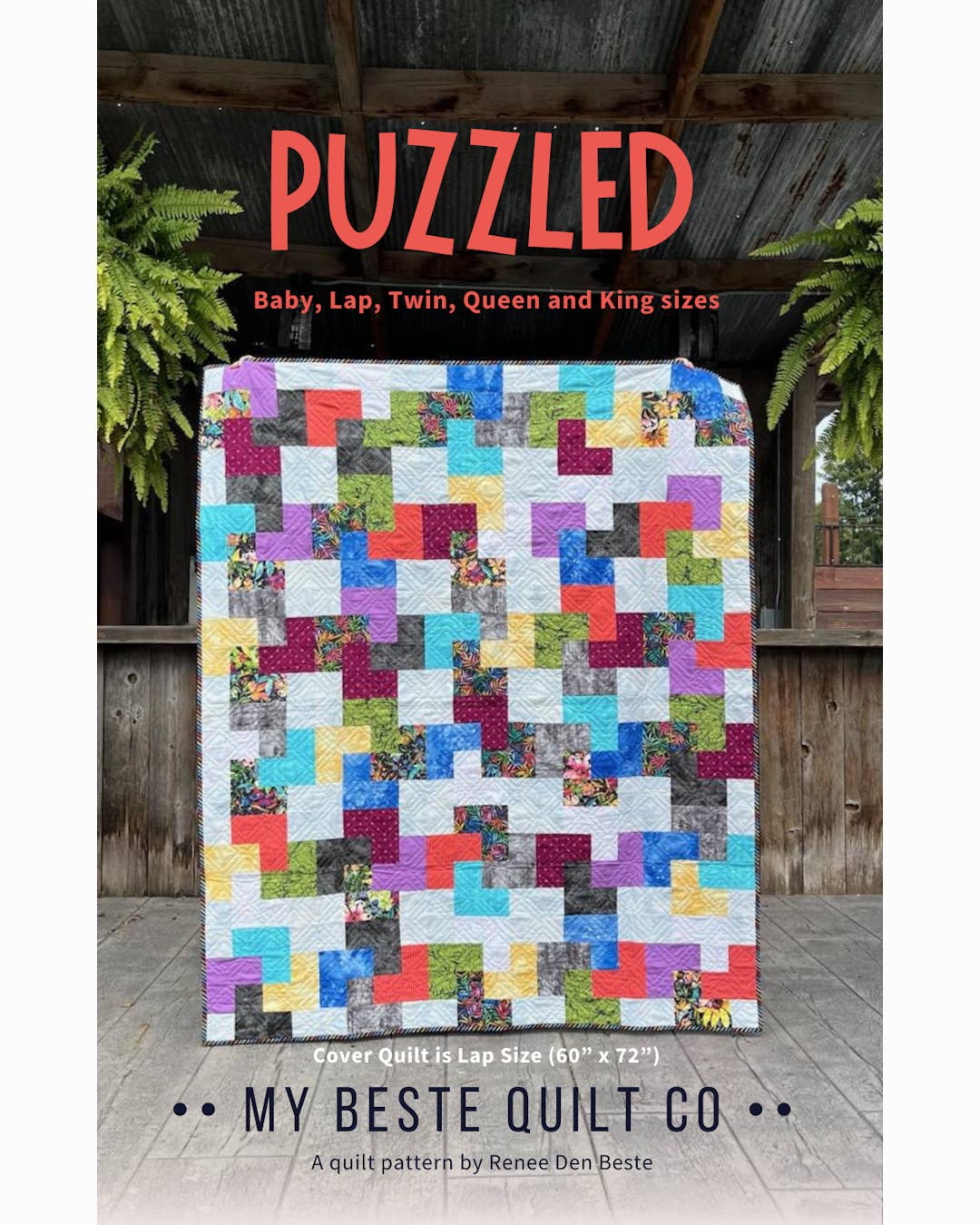 My Beste Quilt Co – Großhandel Bastel-Nähset – Quiltmuster: Puzzled