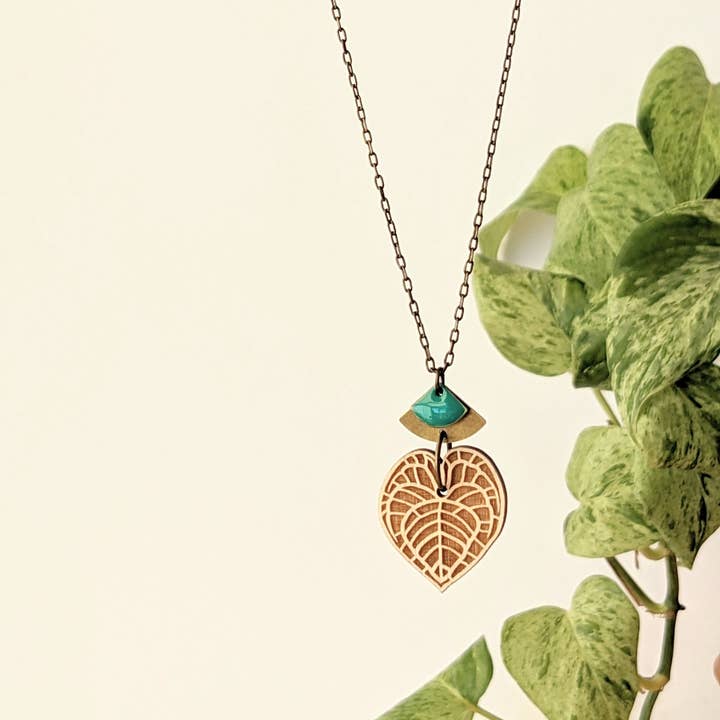 CAMBIFOLIA - Vendita all'ingrosso Collana con ciondolo/pendaglio - Collana con pendente Clarinervium4