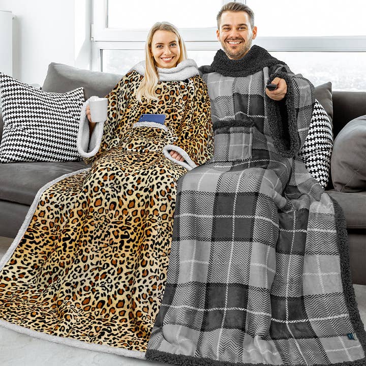 Pavilia - Vendita all'ingrosso Plaid - Coperta con maniche - Tasca applicata134