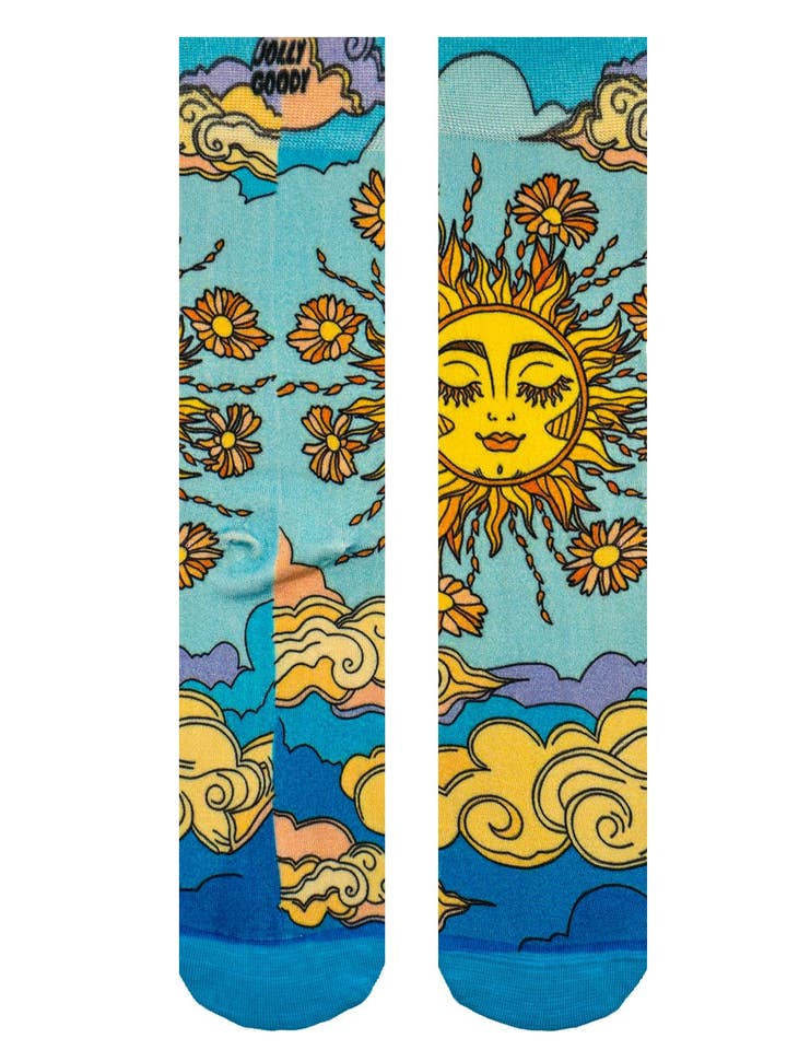 Jolly Goody - Wholesale Socks - Unisex - Happy Sunny Socks – Sunshine & Smiles for Your Feet