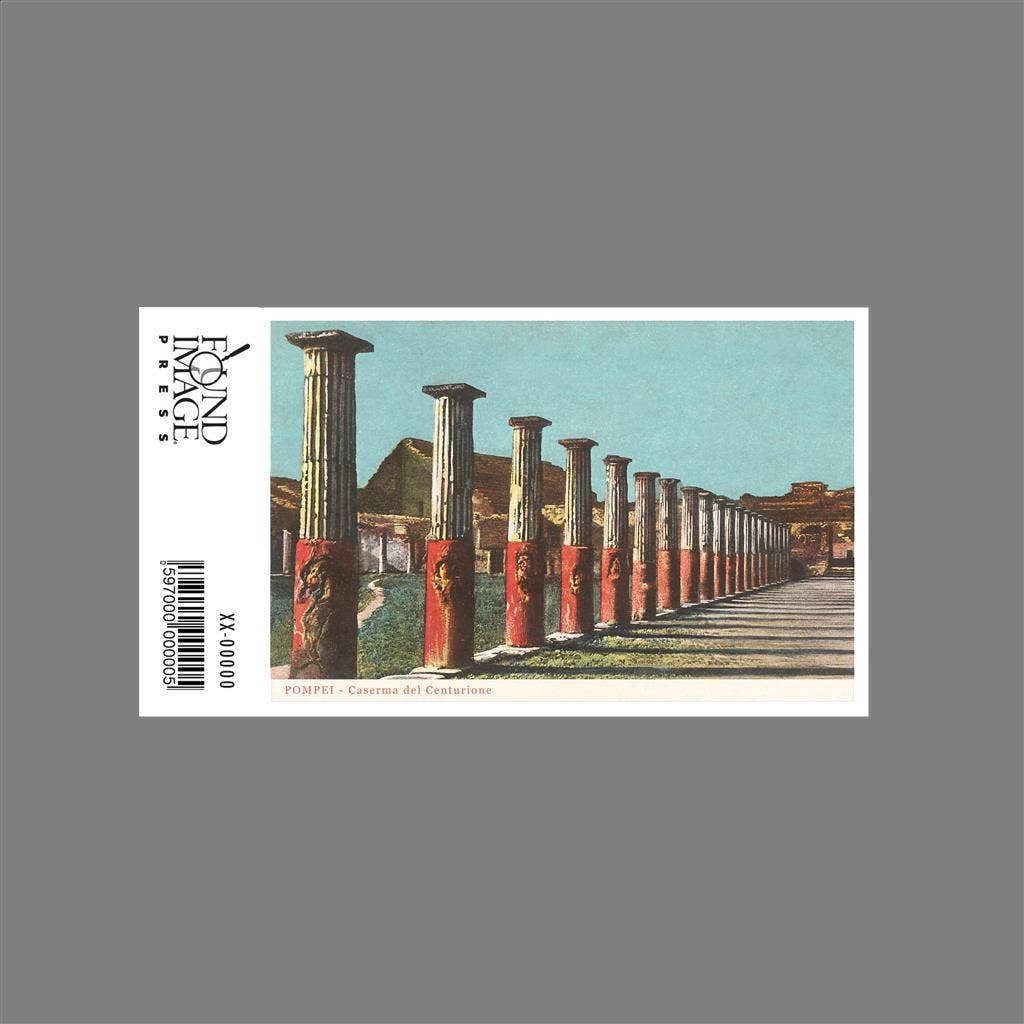 Found Image Press - Wholesale Sticker - Sticker IT-51 Centurions' Barracks, Pompeii, Italy1
