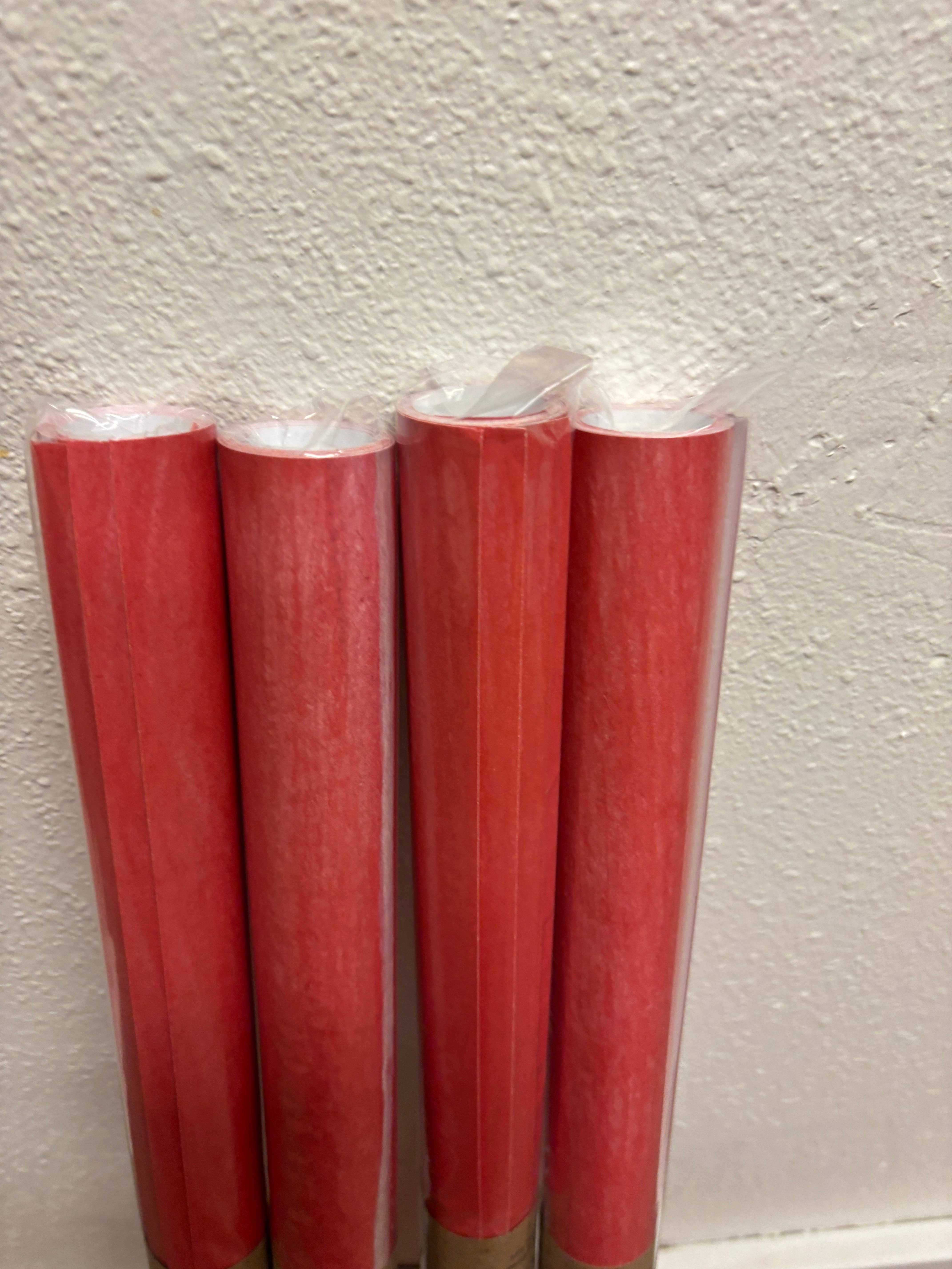 everglow handmade - Wholesale Wrapping Paper Roll - Cherry | Red & White Stripes Christmas Valentines Gift Wrap 7