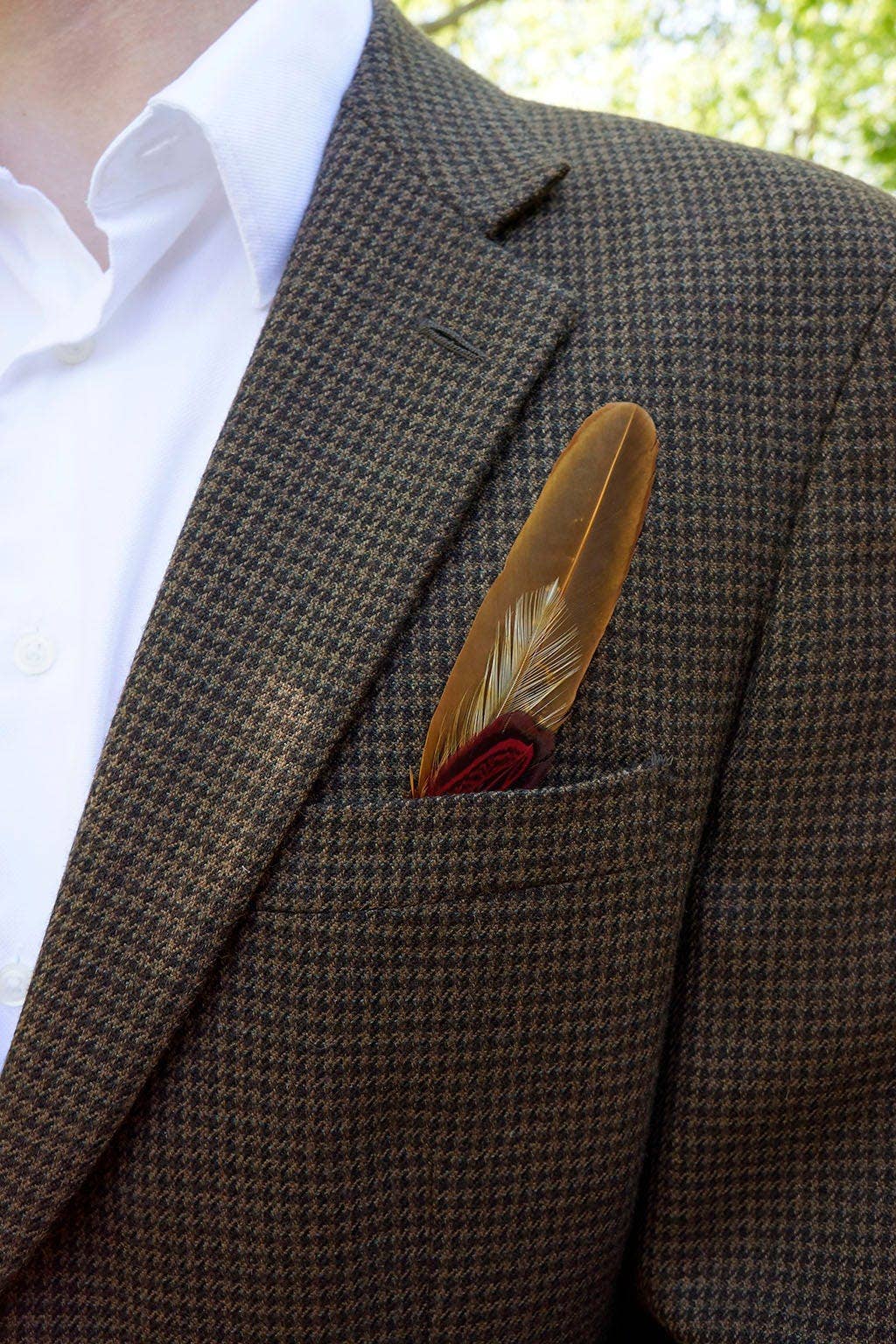 Zucker Feather Products – Acessório de chapéu - Mulher por atacado – Chapéu de Penas Faisão-Hackle Aguarnições Preto/Fig/Calêndula Naturais4