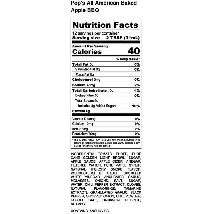 Ashlynn's Gourmet, Inc. – wholesale BBQ sauce – Pitmaster Pop's All-American Apple BBQ2