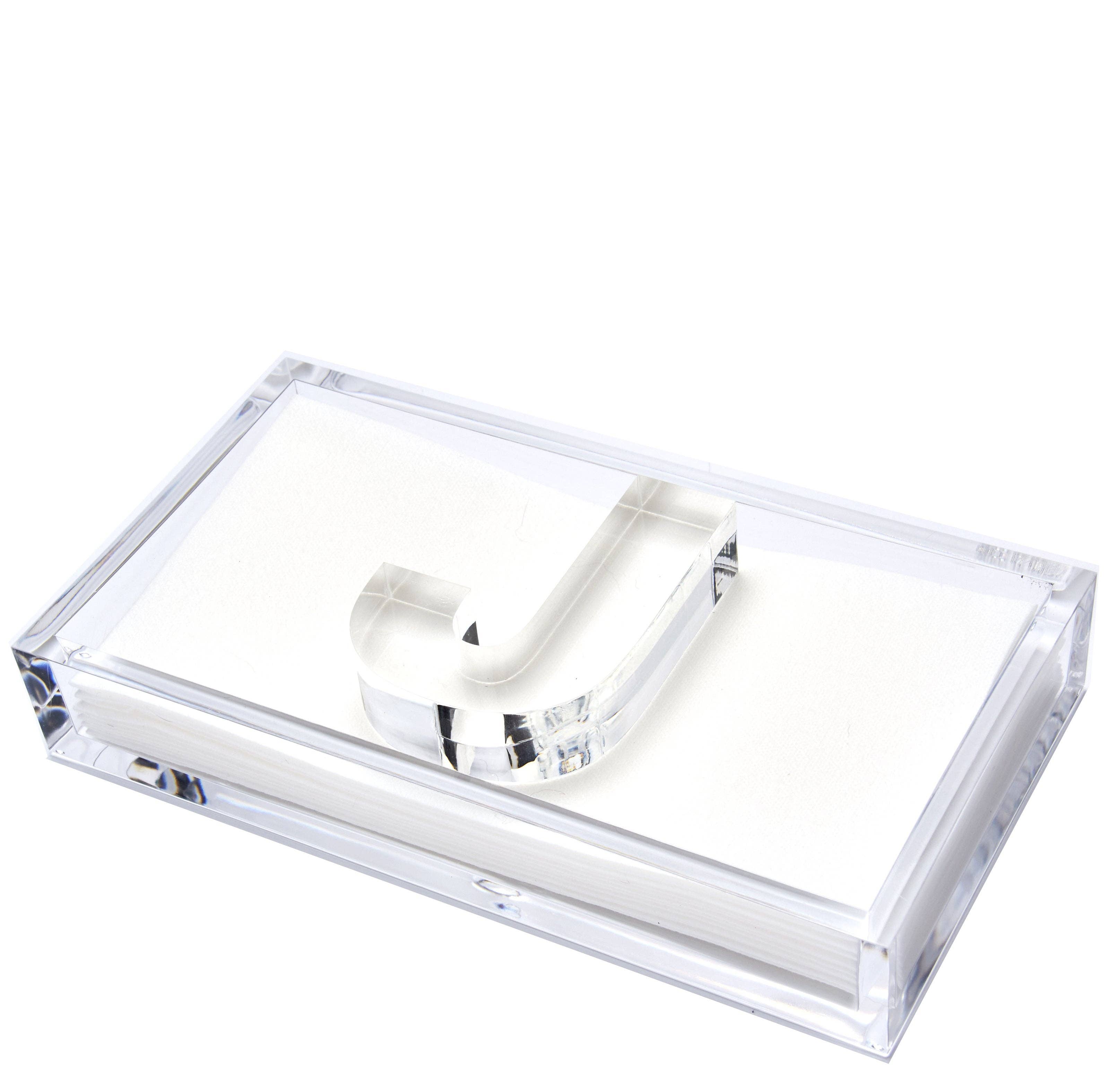 Tara Wilson Designs - Wholesale Napkin Holder - INITIAL GUEST TOWEL HOLDER9