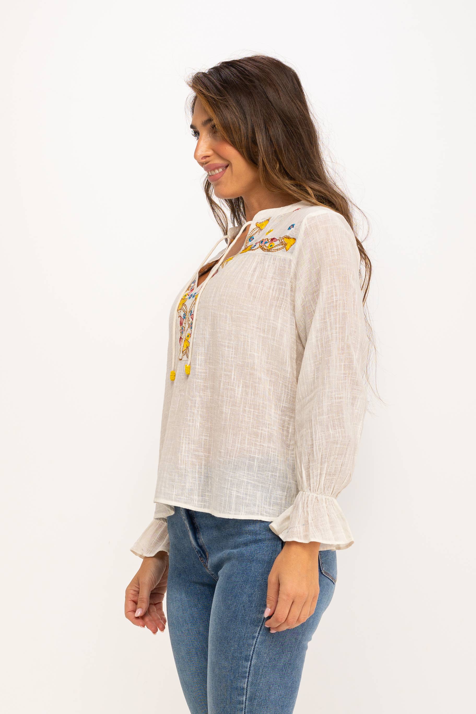 Peace & Love (CALAO IMPORT EXPORT S.L.) - Wholesale Blouse - Women's - Blouse IC1041B1