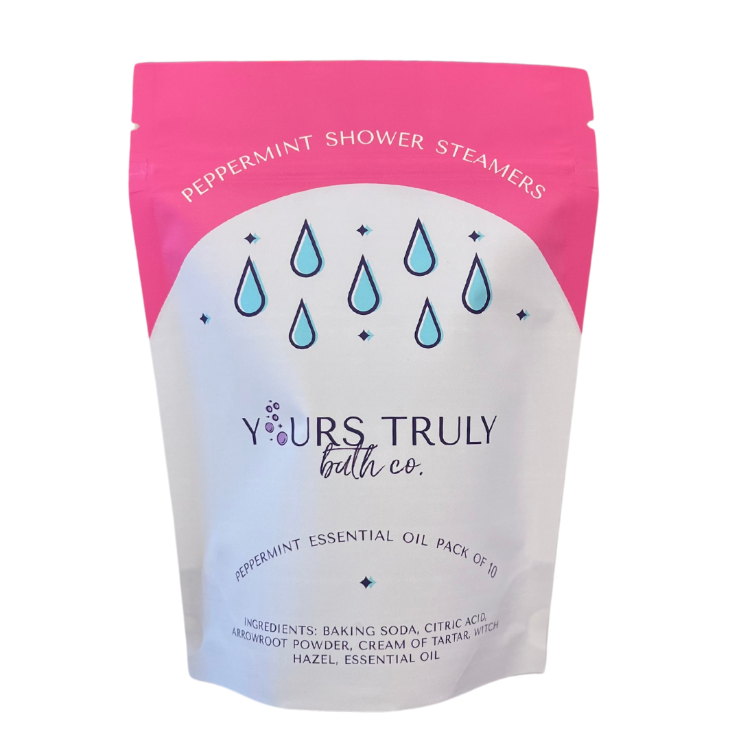 Yours Truly Bath Co - Wholesale Shower Steamer/Bomb - Peppermint Shower Steamers2