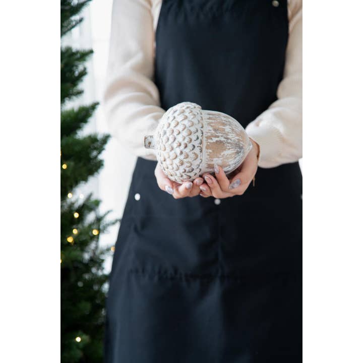 A&B Home Group Inc. - Vendita all'ingrosso Decorazione - Pigna D4,5x6,5" (Grande) - Marrone1