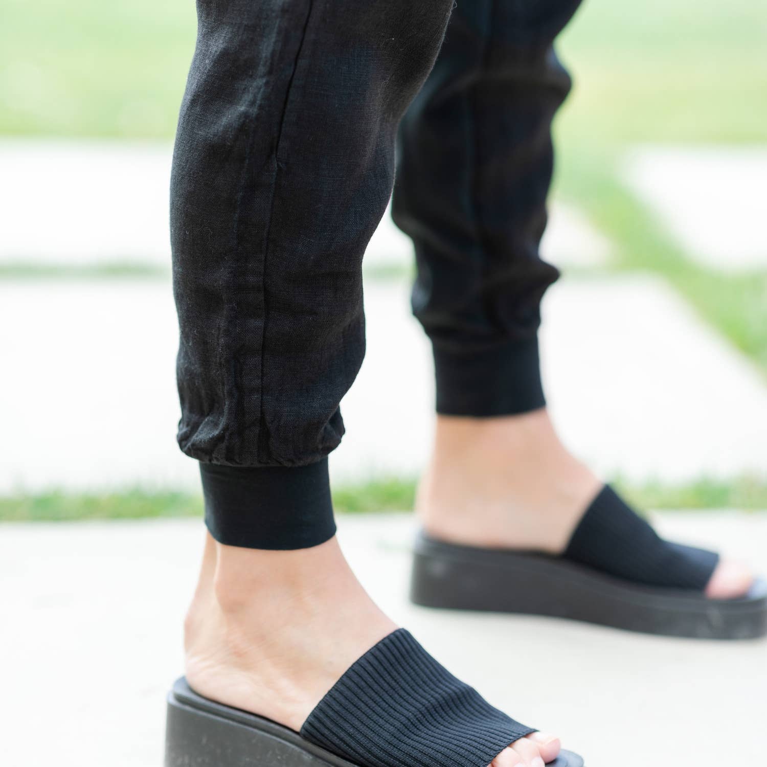 Splendid Iris Threads - Wholesale Lounge Sweatpants/Joggers - Women's - Linen joggers, SALE8