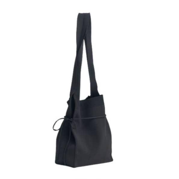 Avery Knit Tote : Black for wholesale by Dotori Dotori