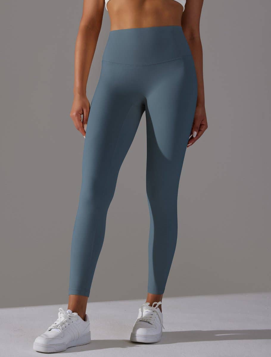 HIDDENBRAND - Wholesale Athletic/Lounge Leggings - Women's - Double-Sided Brushed Nude Breathable Yoga Pants32