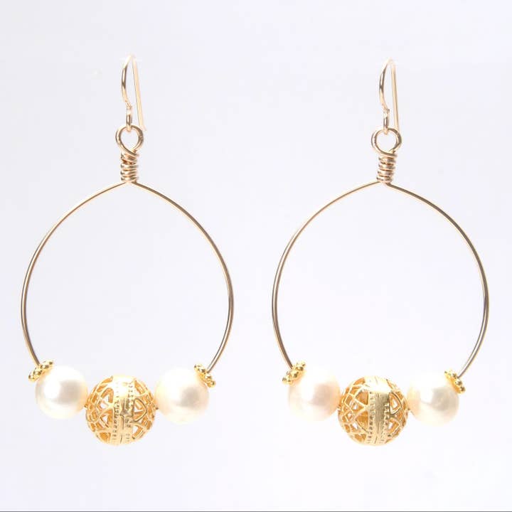 Pendiente Isabel Cristina para venta al por mayor de Wendy Perry Designs