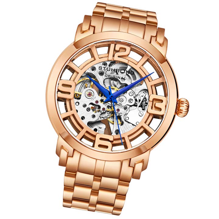 Stuhrling – wholesale Wrist watch – Men's – Winchester 3964 Automatic 42 mm Skeleton